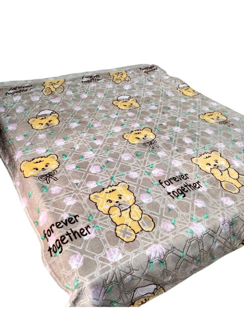 Baby Bed Blankets Set, 6 Pieces Laser Engraved - Image 2