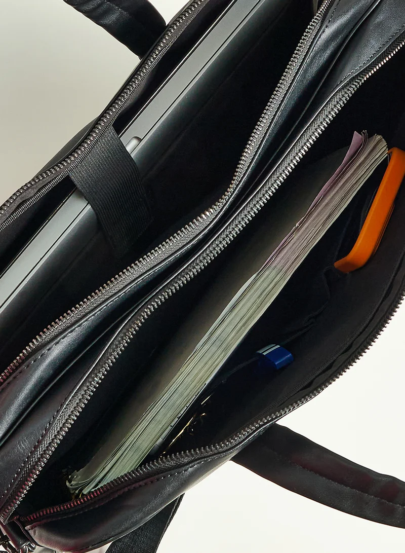 Robert Wood Multiple Compartment Laptop Bag