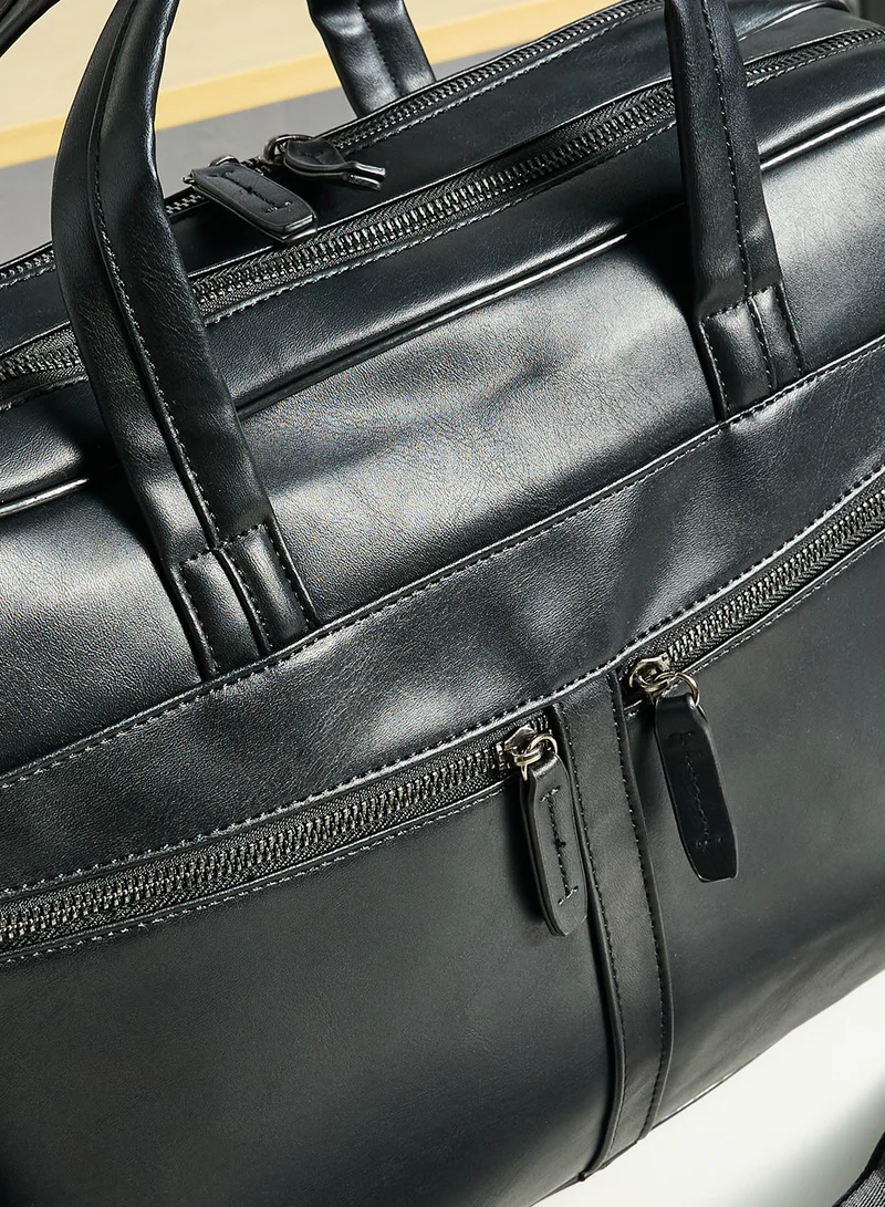 Robert Wood Multiple Compartment Laptop Bag