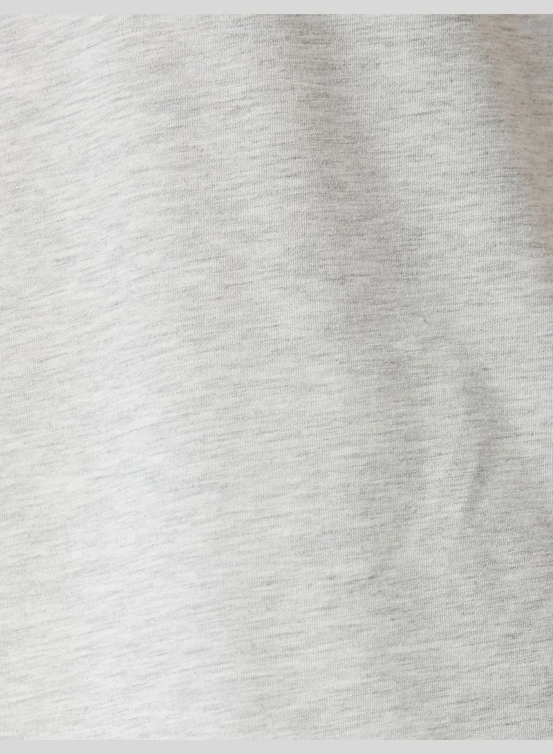 KOTON Crew Neck T-Shirt Short Sleeve Slim Fit