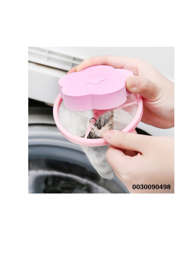Generic - Plastic Flower Shape Washing Machine Lint Catcher - Image 1