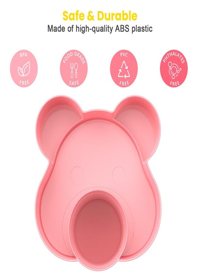 BlueOrigin Car Seat Tray - Convert Cup Holder to a Tray for Snacks, Toys, 360 Rotatable for Kids Travel, Anywhere with Cup Holder (Pink) - Image 4