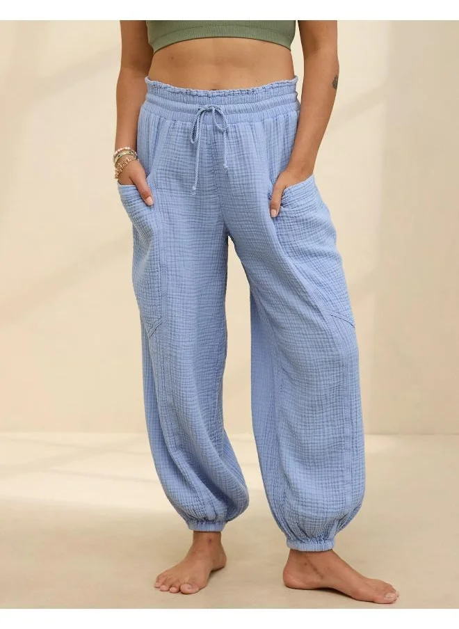 آري من امريكان ايجل Logo Graphic Drawstrings Sweatpants