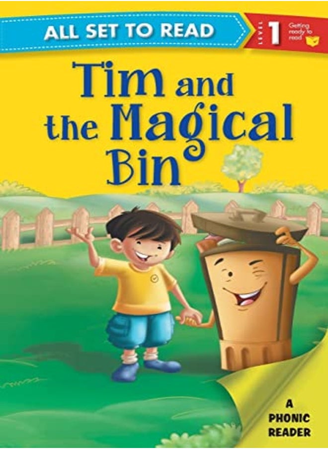 null - All Set To Read A Phonics Reader Tim And The Magical Bin - Image 1