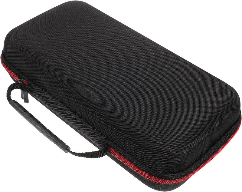 BESTonZON EVA Protective Microphone Case Zipper, Portable Black PU Microphone Storage Pouch Organizer Bag for Karaoke Accessories and Mic Holder - Image 1