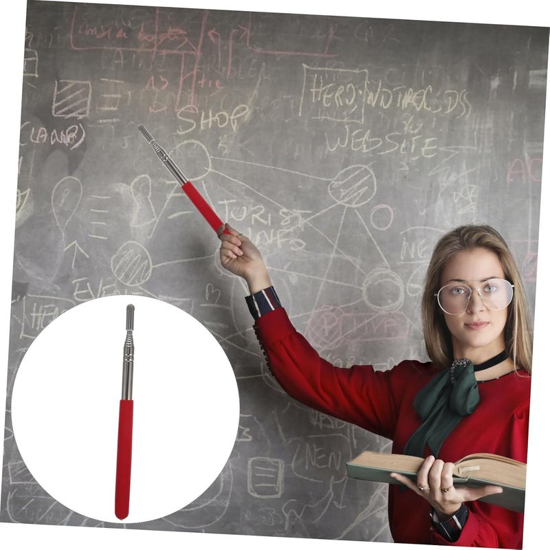 SECFOU 2pcs Tour Guide Pointer Stick Classroom Presenter Clicker for Office Presentations - Image 5