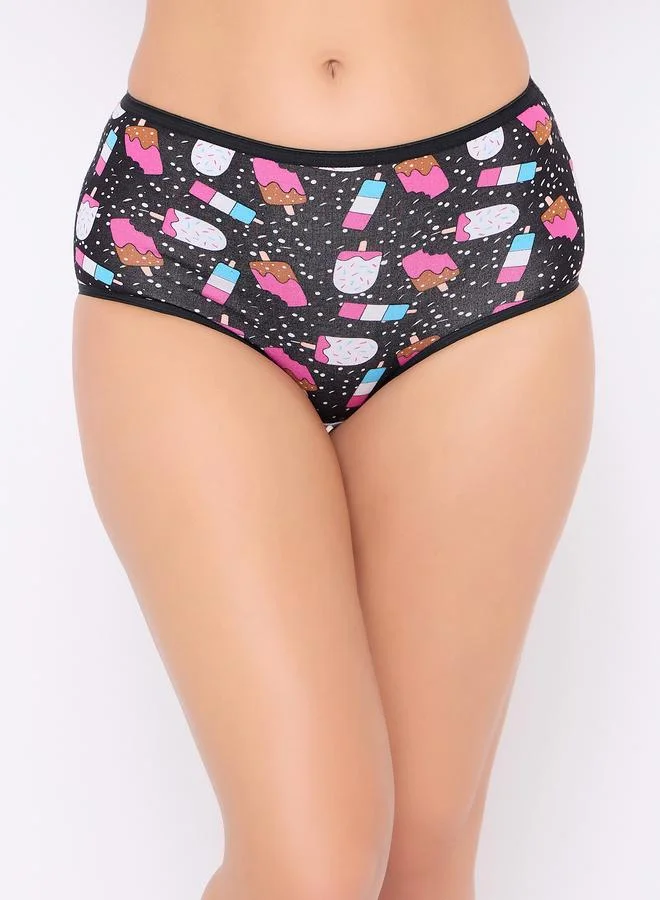 Clovia Clovia Pack of 3 - High Rise Hipster Briefs
