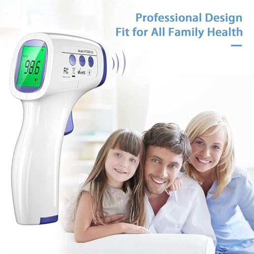 DR VAKU® Swadesi Non-Contact Infrared Digital Temperature Gun, Resolution Infrared Thermometer, Multi-Purpose, Wide Range, Non-Contact [With Free Battery] - White, Plastic, Pack of 1 - Image 5