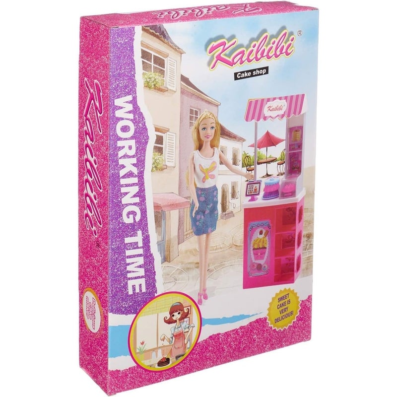 كيبيبي الدمية كايبيبي و متجر الكيك مع المعدات و الأكسسوارات - BLD179 - Image 2