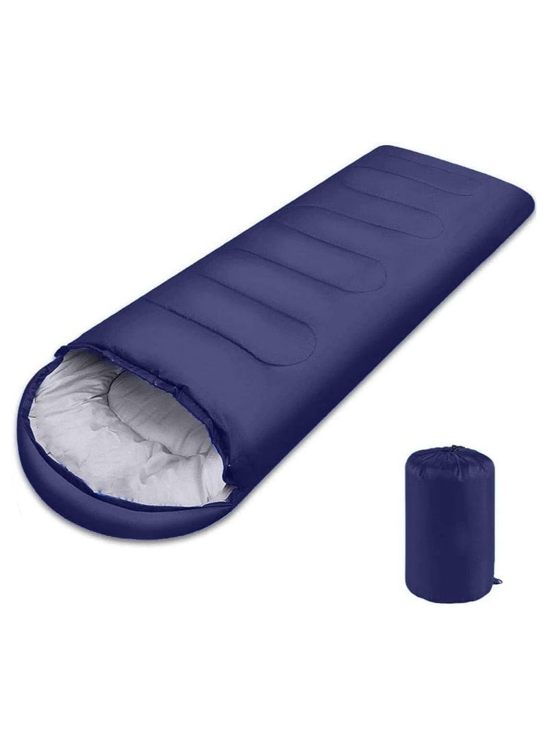 AROAQ Lightweight Sleeping Bags for Kids Adults Girls Women, Cotton Hollow Filled 5 ,20 Degree for Backpacking/Hiking/Naturehike/Camping/Mountaineering with Compression Sac,Sleeping Bag, - Image 1
