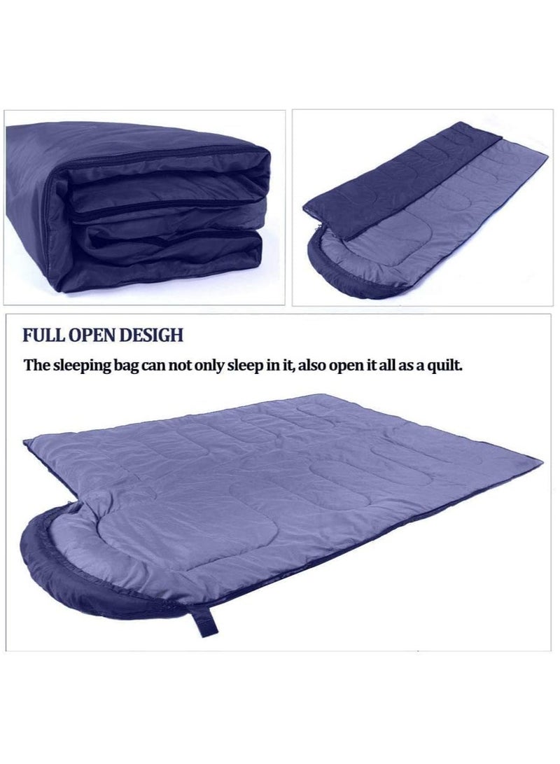 AROAQ Lightweight Sleeping Bags for Kids Adults Girls Women, Cotton Hollow Filled 5 ,20 Degree for Backpacking/Hiking/Naturehike/Camping/Mountaineering with Compression Sac,Sleeping Bag, - Image 5