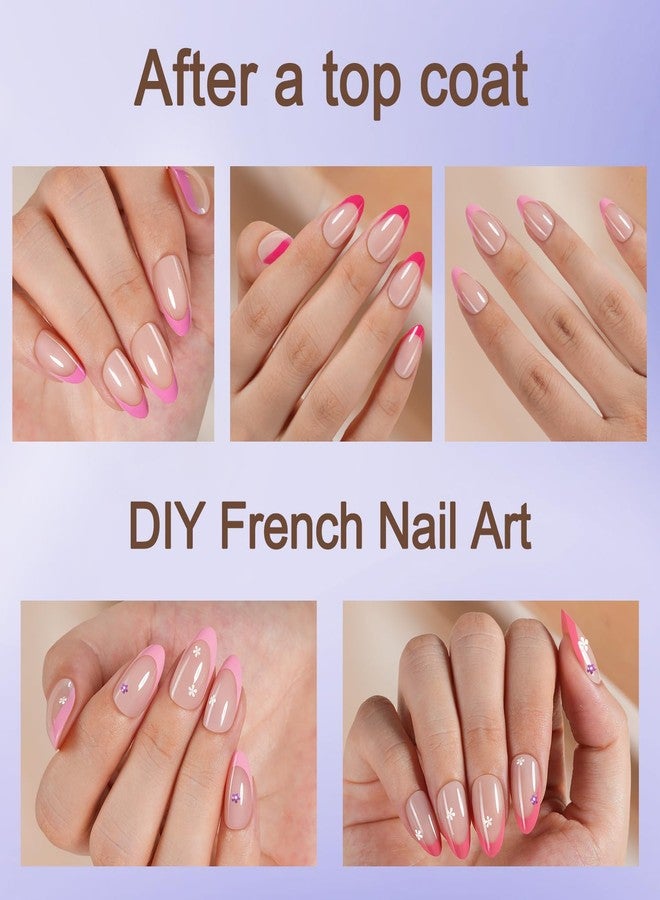Misssix French Tip Press On Nails, 150Pcs French Gel Nail Tips, Short Almond Soft Gel Fake Nails, X-BASIC Tips Starter Kit for Nail Art DIY 15 Sizes - Image 3
