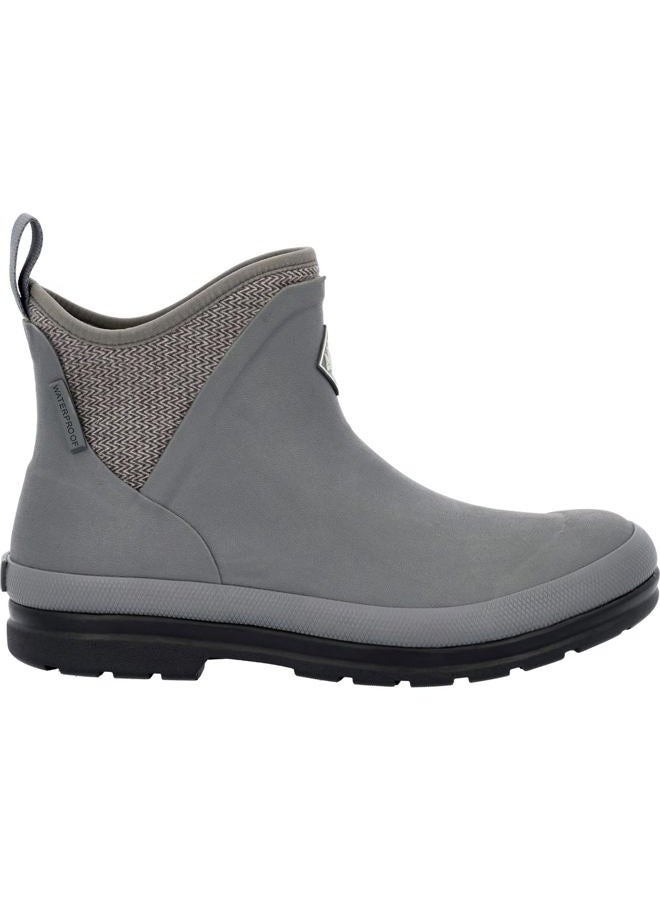 Muck Boots Women's Originals Ankle Rain Boot, Grey, 42 EU - Image 3