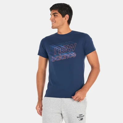 New Balance Men's Heathertech Graphic T-Shirt