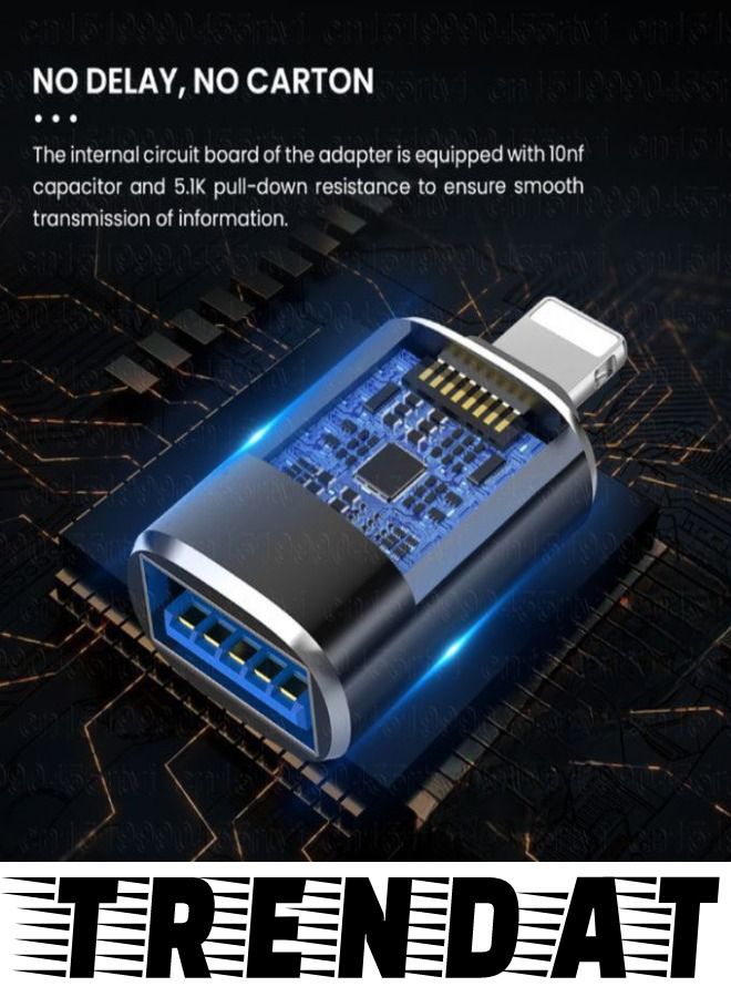 OTG adapter reader and support for camera card, mouse, keyboard and memory card - no applications required - Image 4