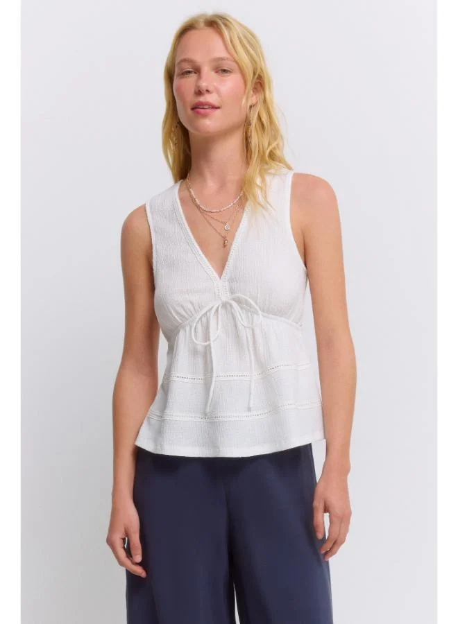 Springfield Crochet lace top