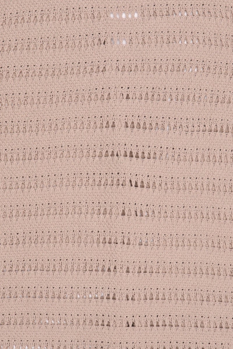 Threadbare Women Long Sleeve Knitted Cardigans, Dark Beige - Image 5