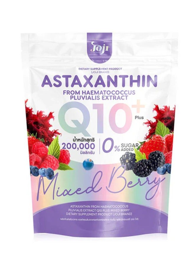 JOJI Astaxanthin Q10 Plus Mixed Berry Flavor 10 Sachets - Image 1