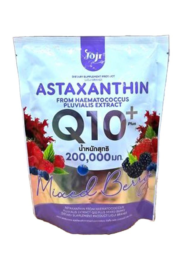 JOJI Astaxanthin Q10 Plus Mixed Berry Flavor 10 Sachets - Image 2