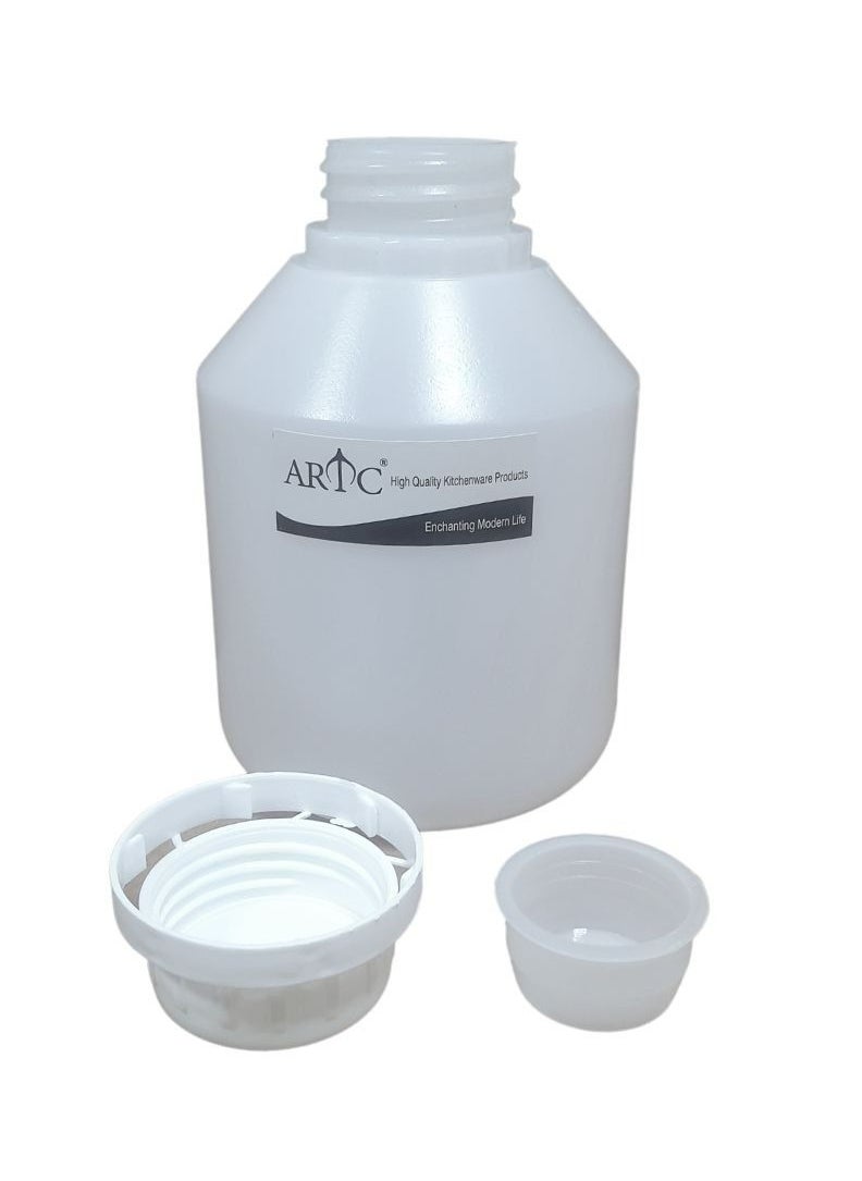 ARTC ARTC 3 Pieces Natural Color Plastic Bottle, Storage 500ML  - Image 3
