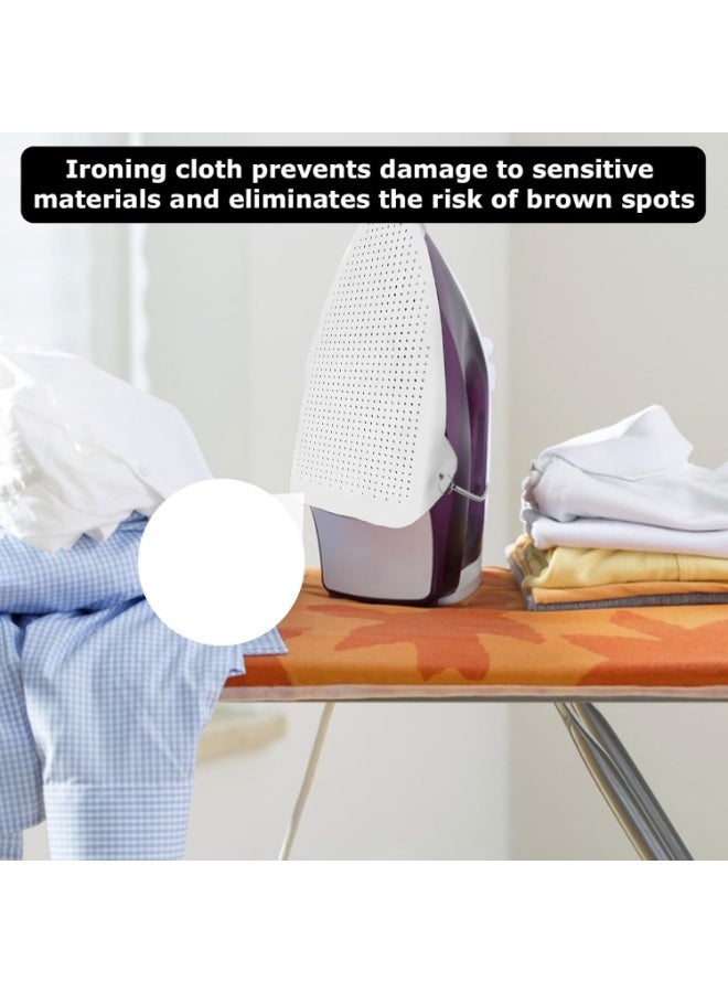 2 Pcs Universal Iron Protective Cover Shield,Iron Covers,Iron Protective Cover,Iron Pad,Ironing Pad For Garment Fabric Protection, Anti-Burn Mesh Cover Easy Installation Iron Sole Plate Accessory - Image 5