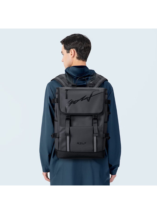 Golf Laptop Backpack, 15.6-inch, Men's Casual Backpack, For College Students, Business Trips, Light Outdoor Travel - Image 1