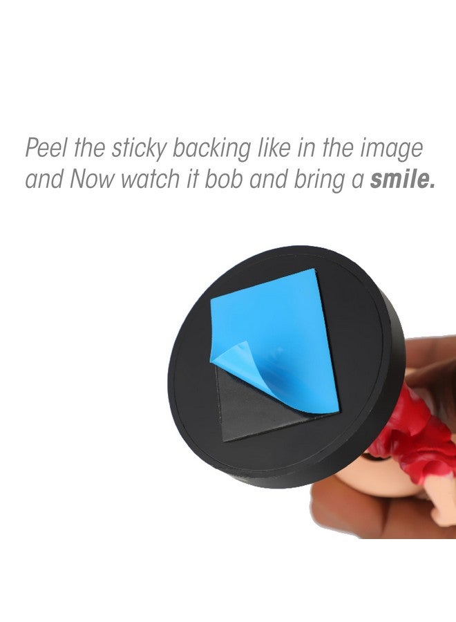 Webby Laughing Buddha Bobblehead Toys | Decoration Items for Home Décor, Car Dashboard, and Office Table| Goodluck Charm | God Statue for Festival | Diwali | Birthday Gift for Kids, Family and Friends - Image 5