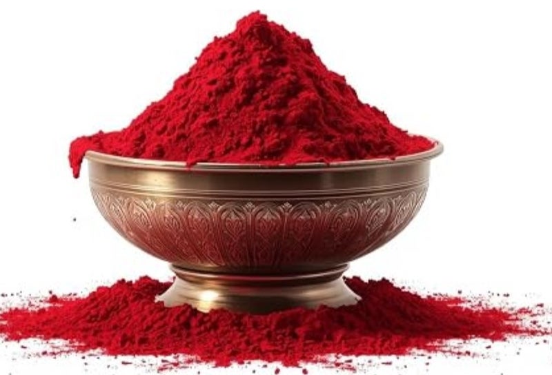 Red Kumkum & Sindoor Powder | 40 g | Premium Tilak Powder for Pooja, Religious Rituals & Traditional Ceremonies - Image 2