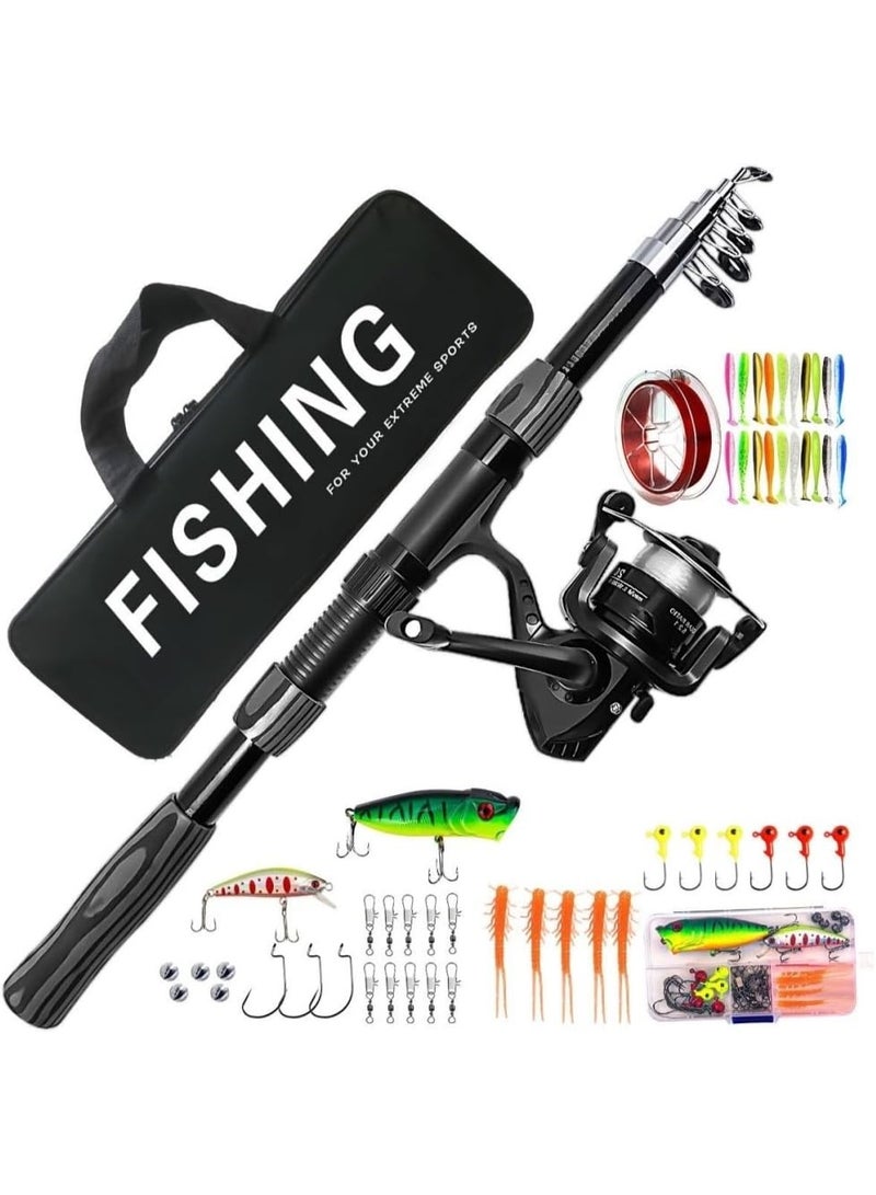 Arabest Fishing Rods, Long-Cast Spinning Sea Fishing Rod w/Sliding Luya Online-Free Handle Fishing Tackle - Image 1