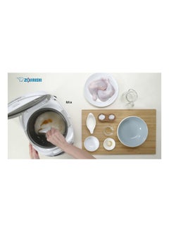 Zojirushi Electronic Rice cooker/ warmer 1.0 ltr Premium white  - Image 2