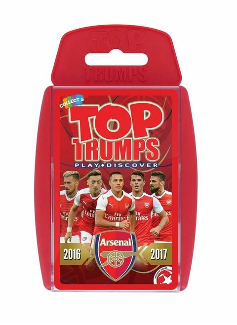 Top Trumps Card Arsenal FC Card Game 2017 Edition