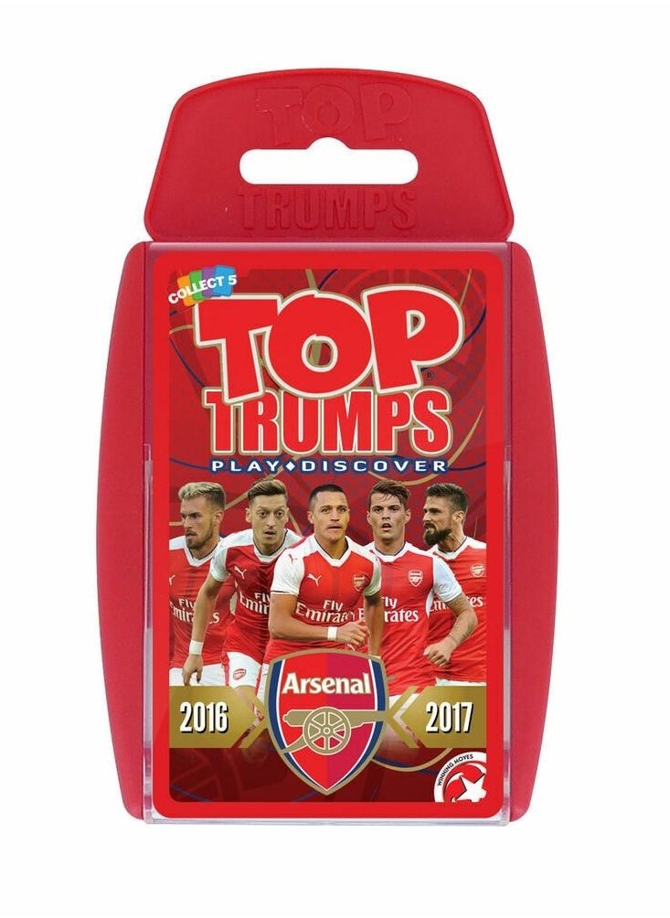 Top Trumps - Top Trumps Card Arsenal FC Card Game 2017 Edition - Image 1