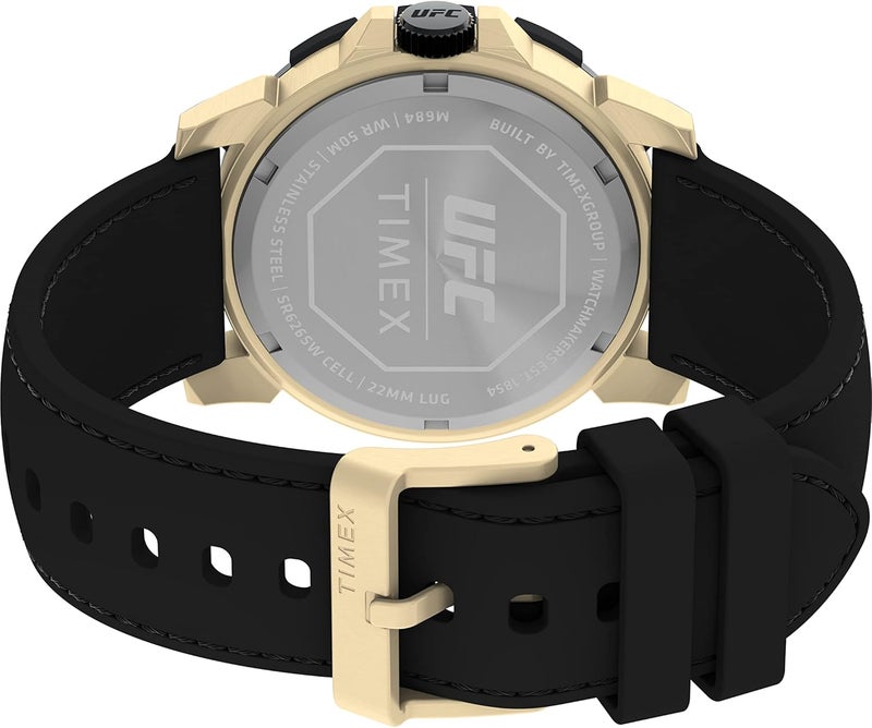 Timex UFC Street Champ Men'S 42mm Silicone Strap Watch TW2V84400 - Image 4