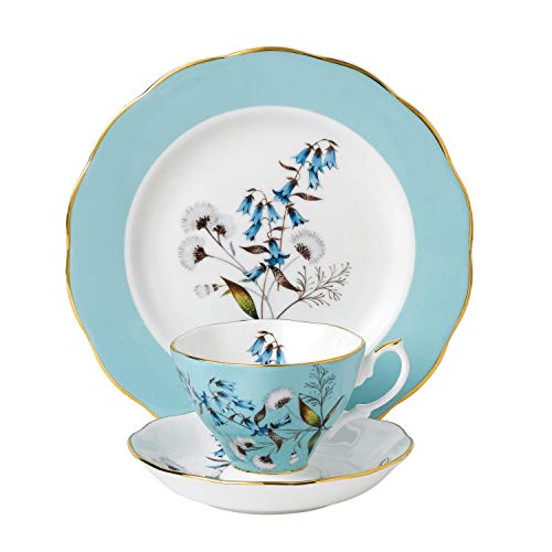 Royal Albert 100 Years 1950 3-Piece Set (Teacup, Saucer & Plate 8") - Image 1
