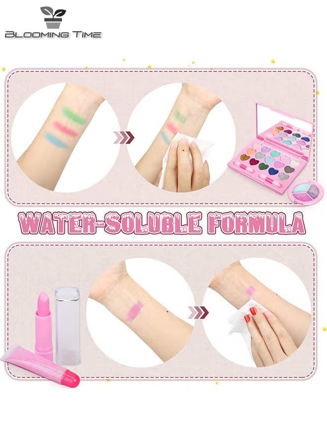 BLOOMING TIME - Girls DIY makeup toys cosmetics nail makeup little star handbag set - Image 1