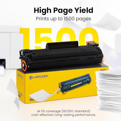 LAPCARE 88A/CC388A Laser Toner Printer Cartridge | for HP Laser Jet P1007/P1008/P1106/P1108, Pro M1136/M1213nf/M1216, Pro M202dw / MFP M128/ M226 | Up to 1500 Pages Yield - Image 3