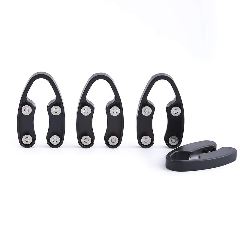 OHMAXHO 4 Pack Wine Foil Cutter Tool,4 Stainless Blades Foil Remover for Wine Bottles,Removes Foil Top Effortlessly,Wine Bottle Opener Accessory,Gift for Wine Lovers,Black - Image 1