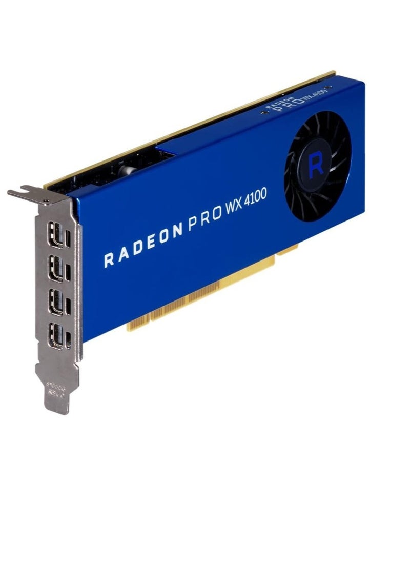 Generic - AMD Radeon Pro WX4100 Blue Graphics Card (100-506008) - Image 1