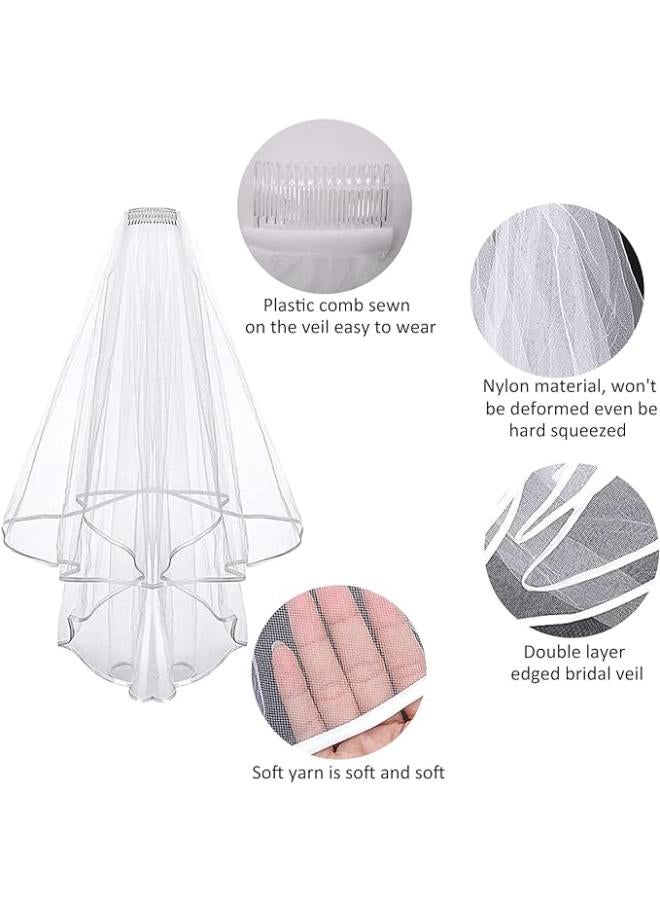 3pcs Bride to Be Sash and Veil - Image 4