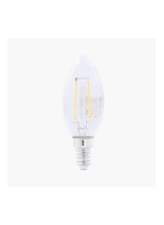 Lumos 2.5 Watt Warm White LED Filament Candle Bulb