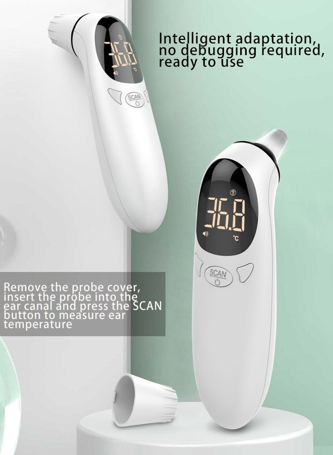 Super ZYouth Non Contact Household Medical Grade Electronic Infrared Thermometer Ear Thermometer for Baby Children and Adult  - Image 4