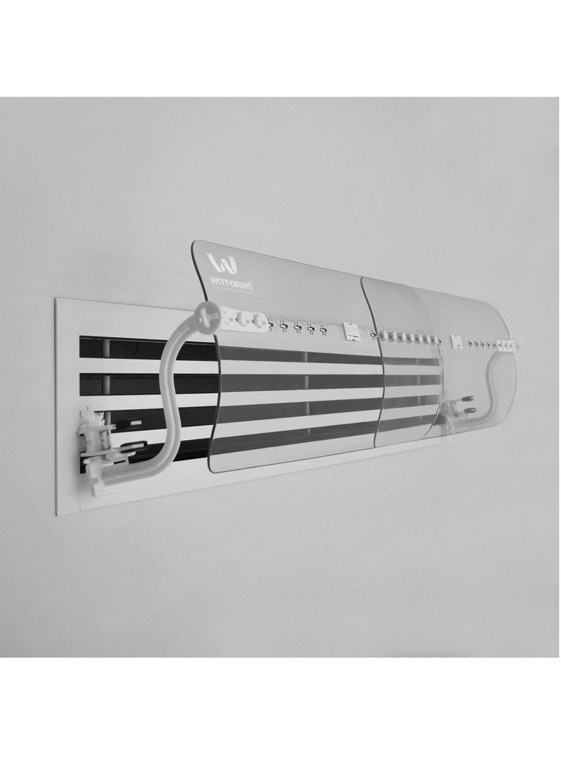 Witforms Witforms/Grille - Adjustable AC air Deflector Suitable for Central air conditioner's Register and Grille. Enhance Cooling and Heating Circulation  - Image 1