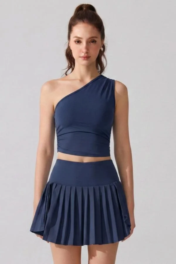اس في ال Ariana Padel & Tennis Top with Built-in Bra and Removabla Pads