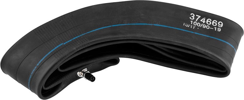 BikeMaster Heavy Duty Motorcycle Tire Tube 100/90-19 TR6 - Image 1