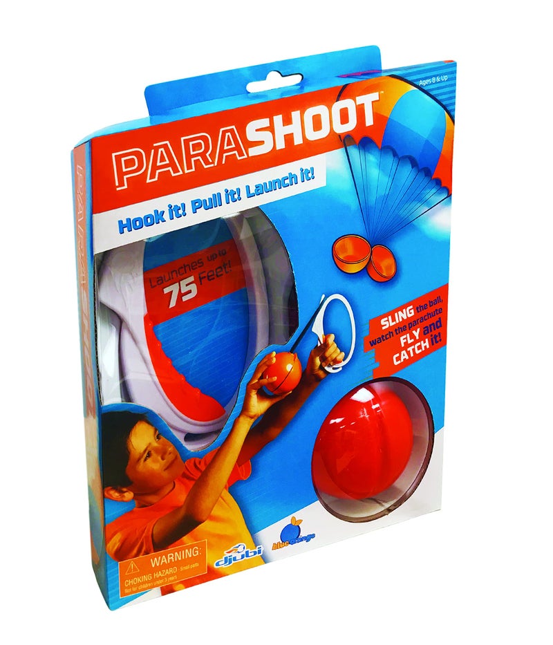 Djubi ParaShoot - The Ultimate Outdoor Launching Toy for Kids and Adults - Perfect Family and Outdoor Party Activity for Ages 8+ - Image 1