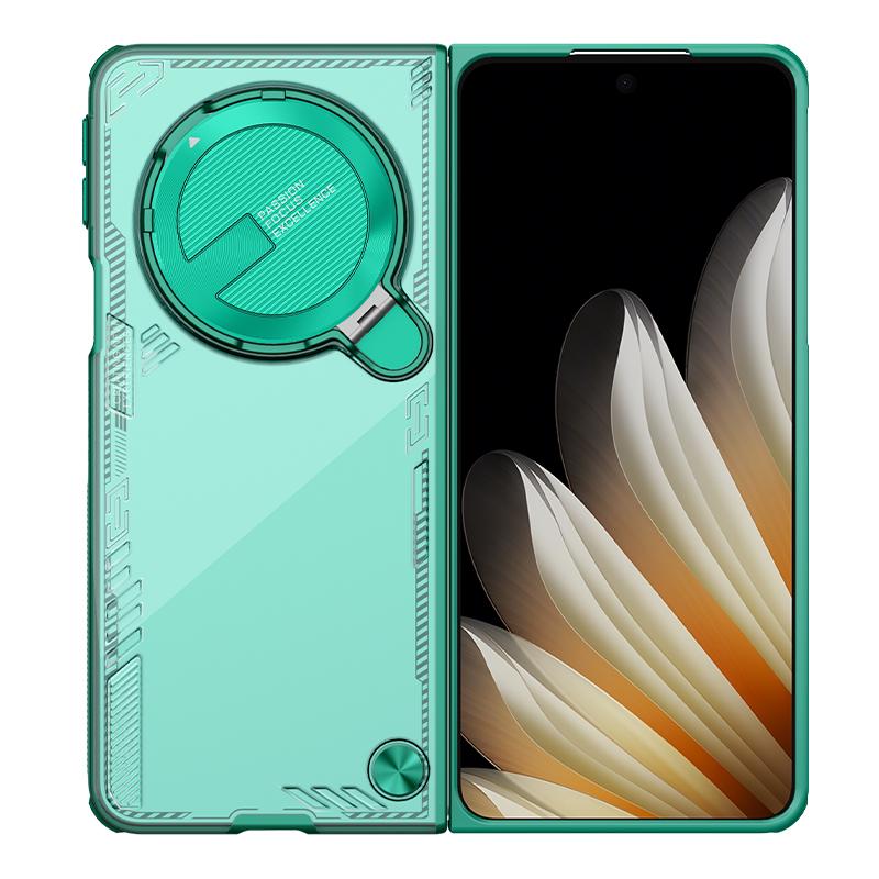 Nillkin For Oppo Find N5 Ice Sky Fold Series Cover Version Phone Case(Green) - Image 1