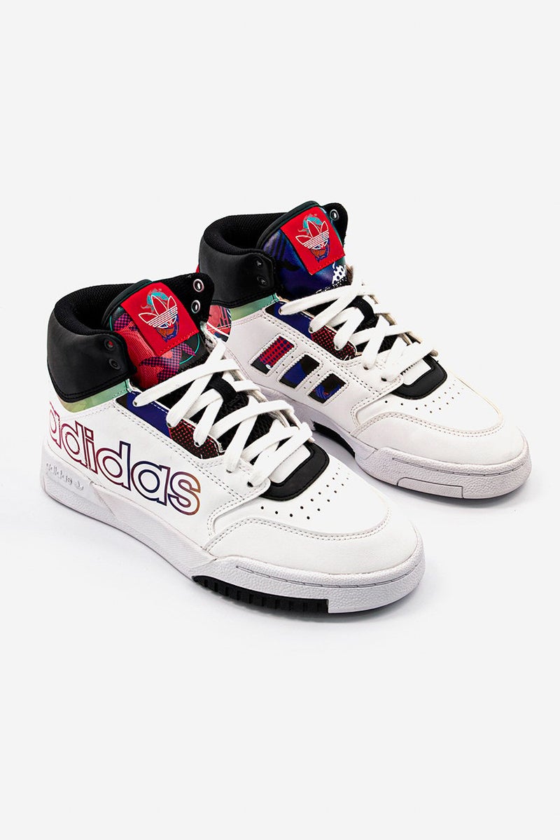 adidas Originals Women Drop Step Lace Up Shoes, White  - Image 1