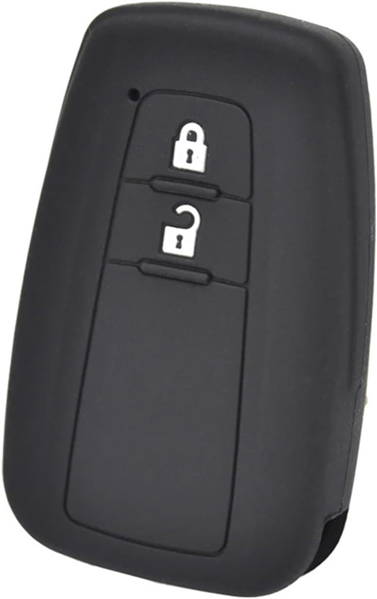 QASULER Silicone Car Key Fob Cover for Toyota - Image 1