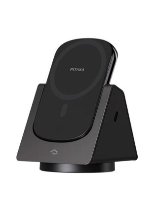 PITAKA Wireless Charger 3 in 1 Qi Fast Charging Stand [MagEZ Slider] Magnetic Charging Station for iPhone 15/14/13/12 - pzsku/Z4CACF0E89054E23312B5Z/45/_/1695833232/979ce34d-31d0-4756-bbb2-c237386746a7