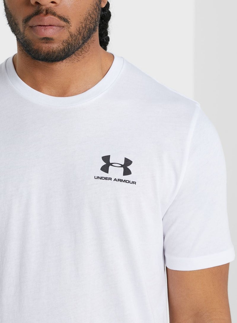 UNDER ARMOUR Sportstyle Left Chest Logo T-Shirt - Image 3